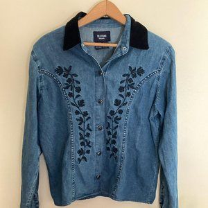 Vintage Solutions Size S Jean Shirt